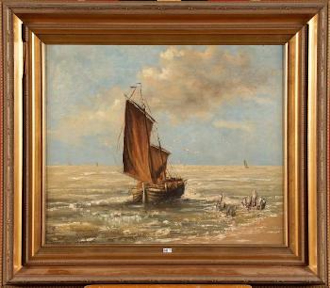 Chalutier en mer by Gerhard Arij Ludwig Morgenstjerne Munthe
