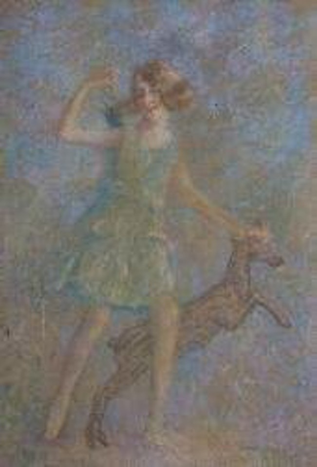 Diane chasseresse by Lucien Lévy-Dhurmer
