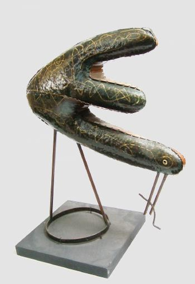 Coq au ver de terre by Jean Lambert-Rucki