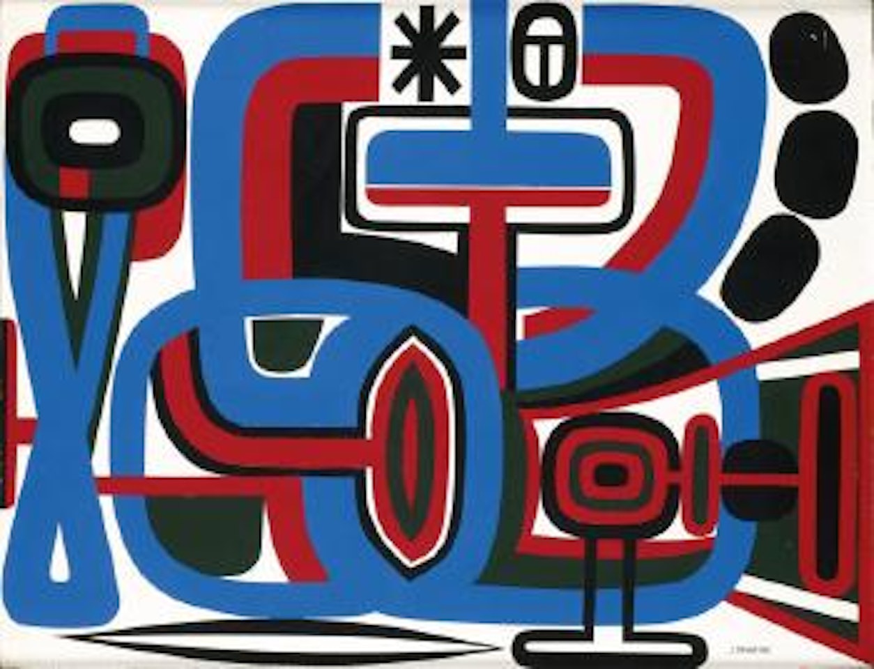Les astres by Jean Dewasne