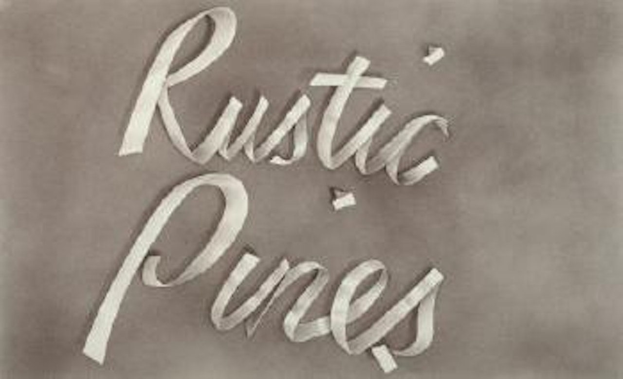 Rustic Pines by Ed Ruscha