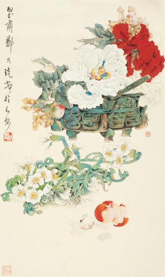 Flowers by Zheng Naiguang