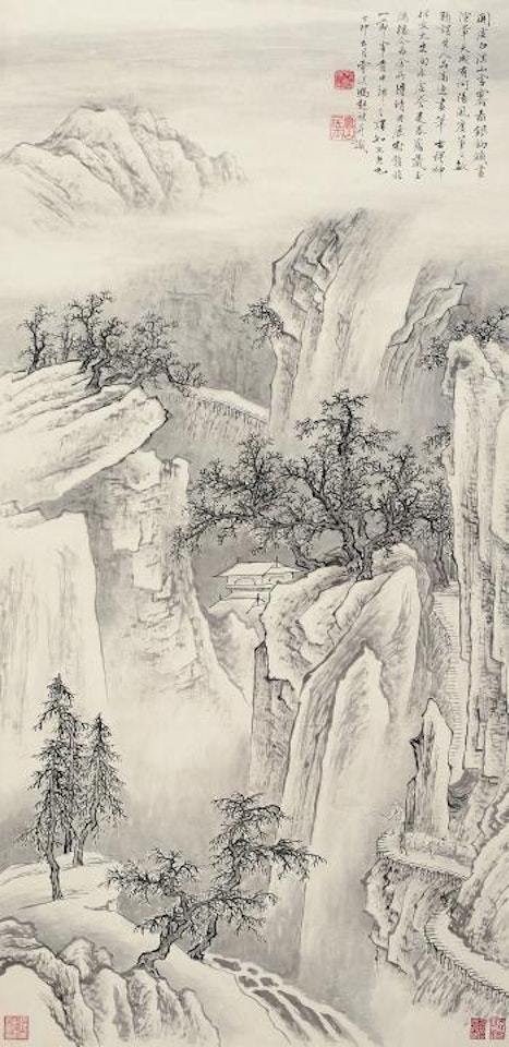 Landscape by Feng Chaoran