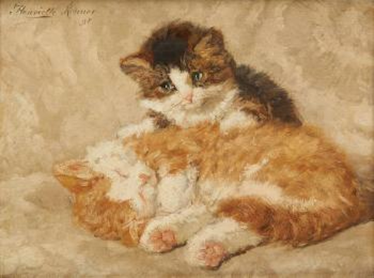 Chatons by Henriette Ronner-Knip