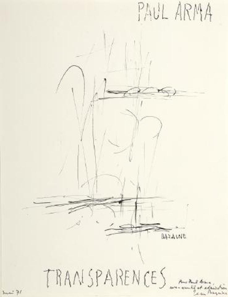 Sans titre by Jean René Bazaine