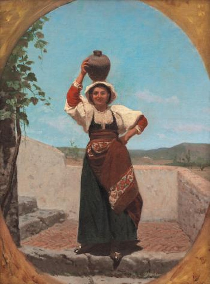 Portatrice d'acqua by Luigi Bechi