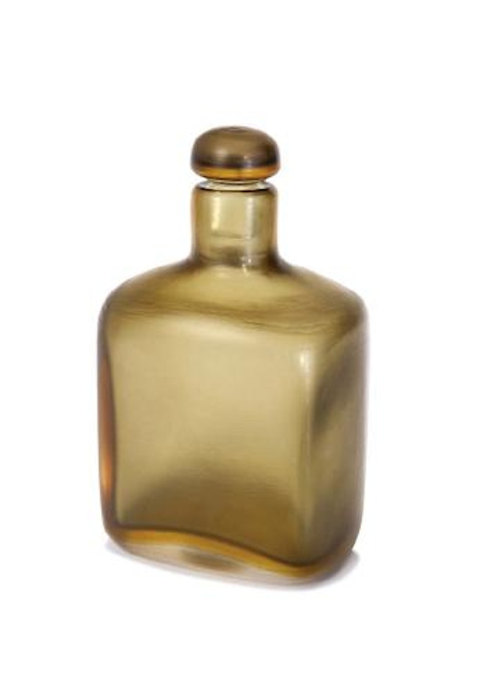 Inciso bottle and stopper by Paolo Venini