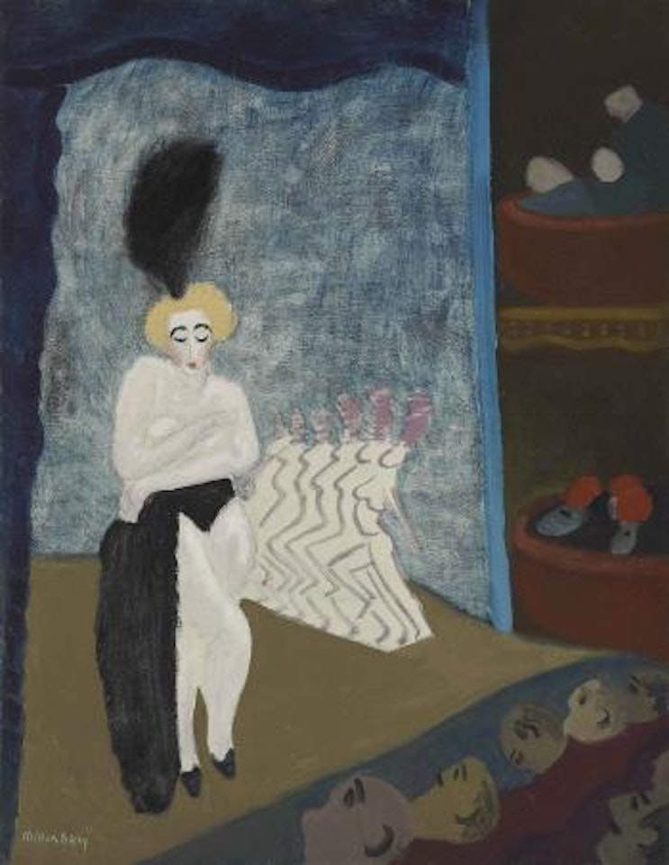 Burlesque by Milton Avery