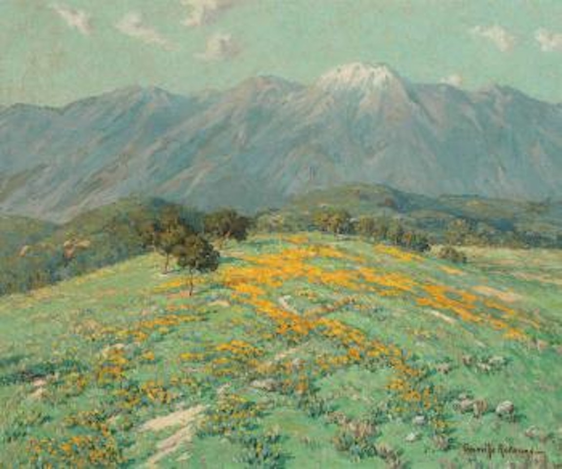 Snow Capp Spring by Granville Redmond