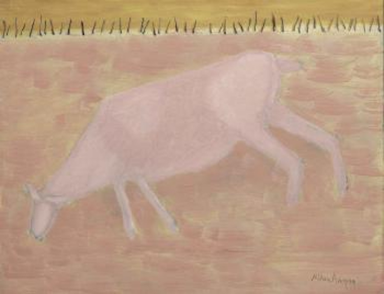 Gentle Grazer by Milton Avery