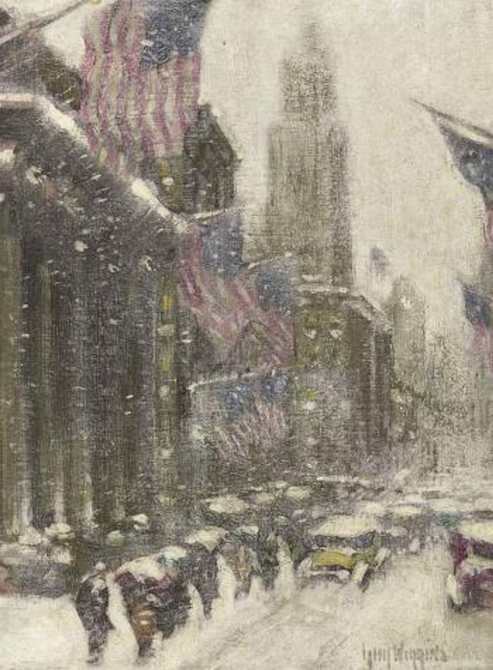 Midtown, Winter by Guy Carleton Wiggins