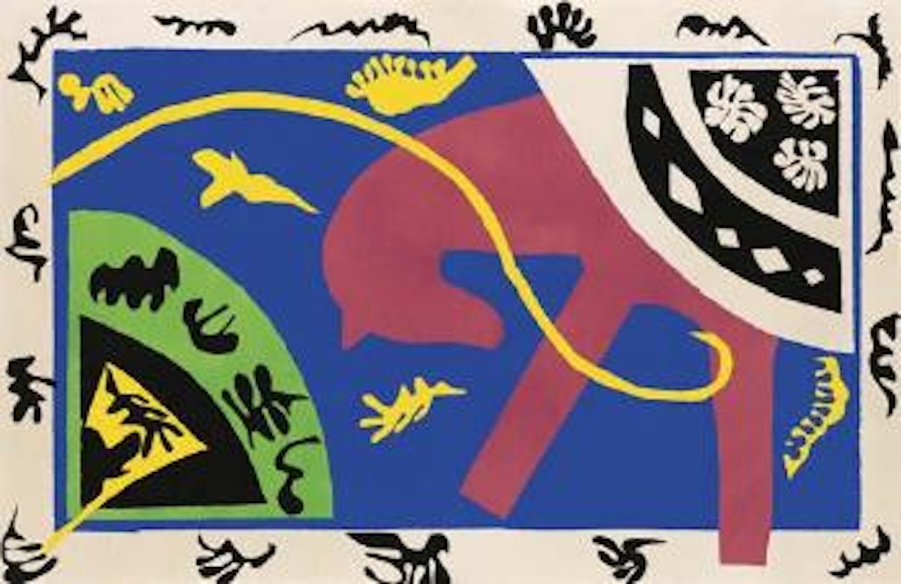 Jazz: le cheval, l'écuyère et le clown by Henri Matisse