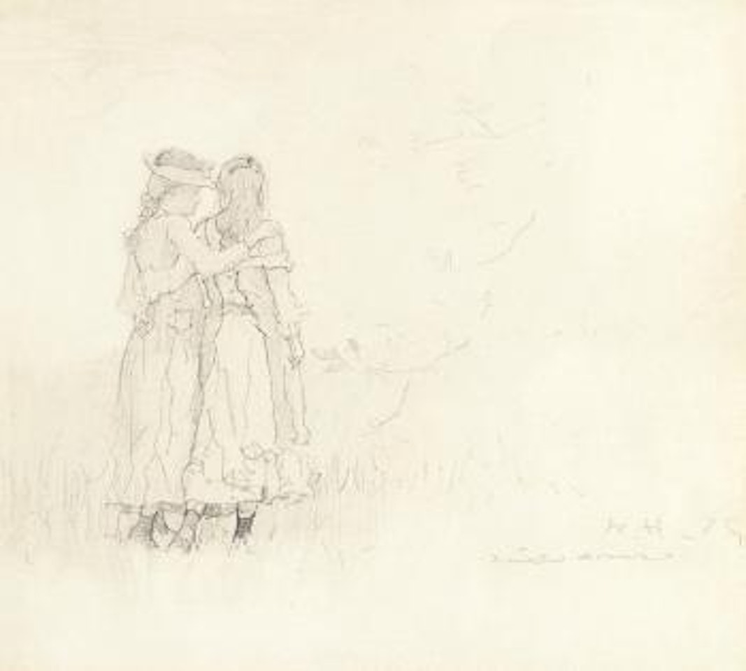 Two Girls by Winslow Homer