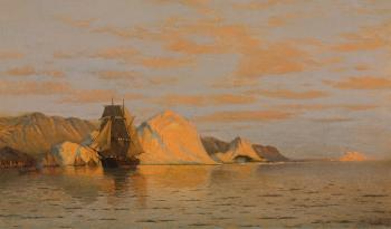The Ice Blockade On The Labrador Coast by William Bradford