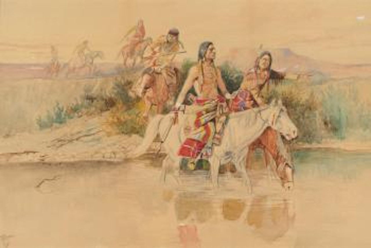 War Party by Charles M Russell