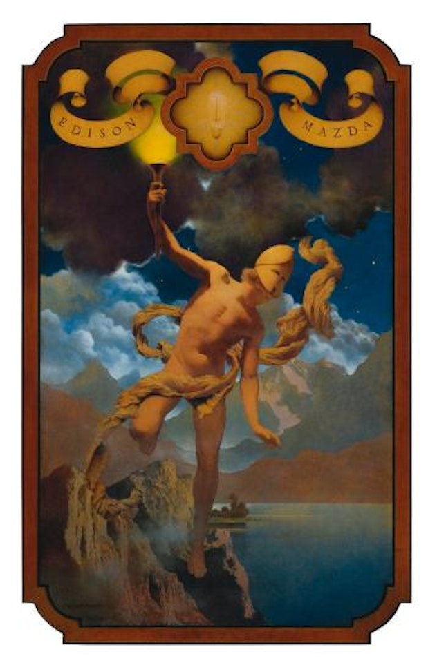 Prometheus by Maxfield Parrish