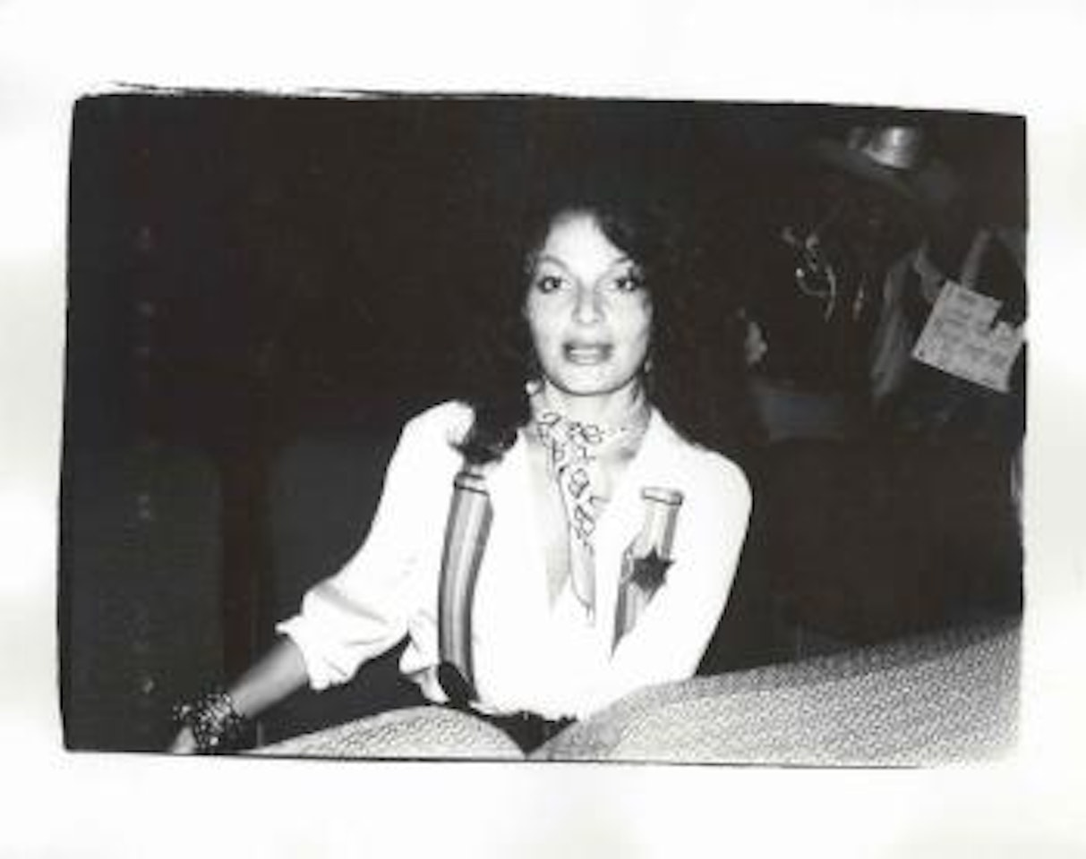Diane von Furstenberg by Andy Warhol