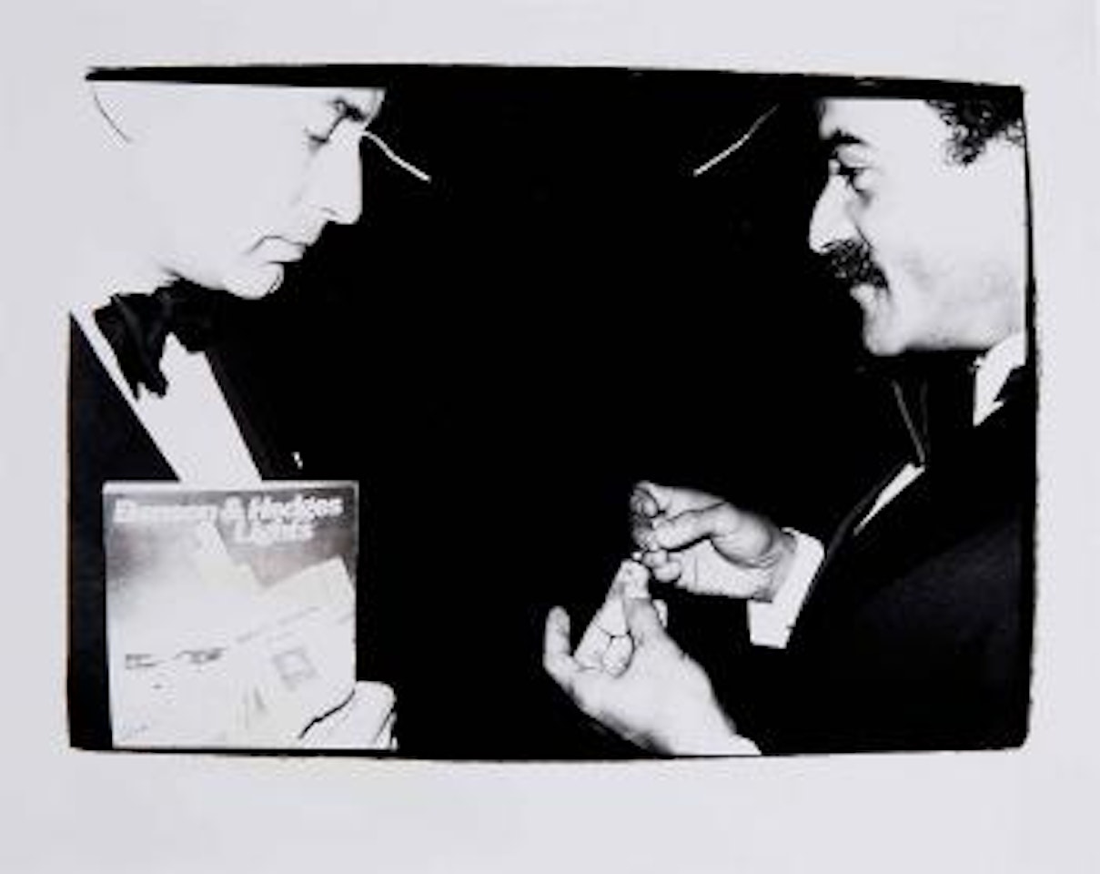Victor Hugo and Friend by Andy Warhol