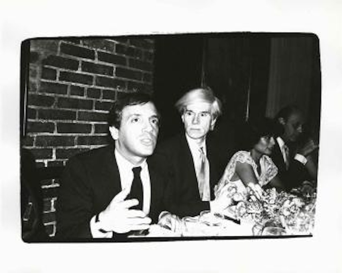 Andy and Steve Rubell by Andy Warhol