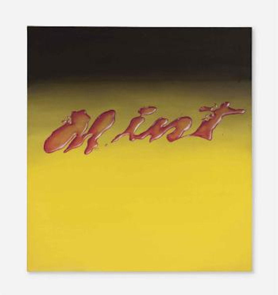 Mint (Red) by Ed Ruscha