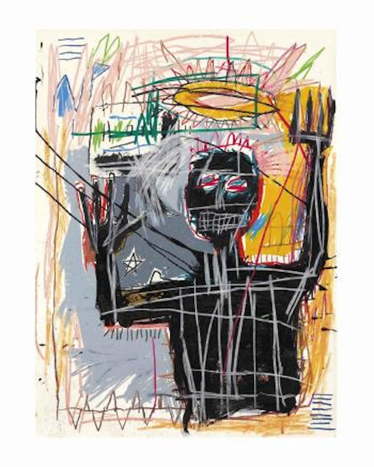 Furious Man by Jean-Michel Basquiat