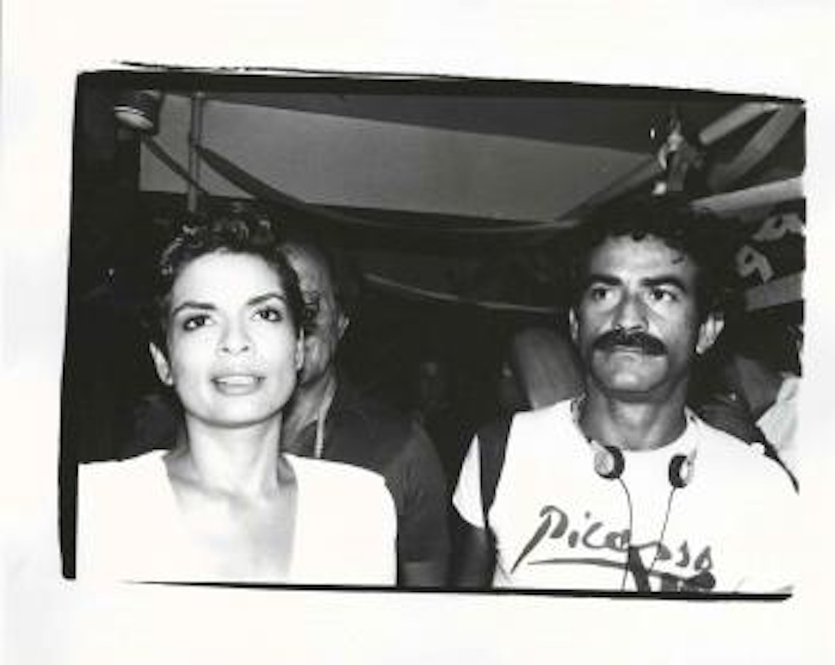 Bianca Jagger and Victor Hugo by Andy Warhol