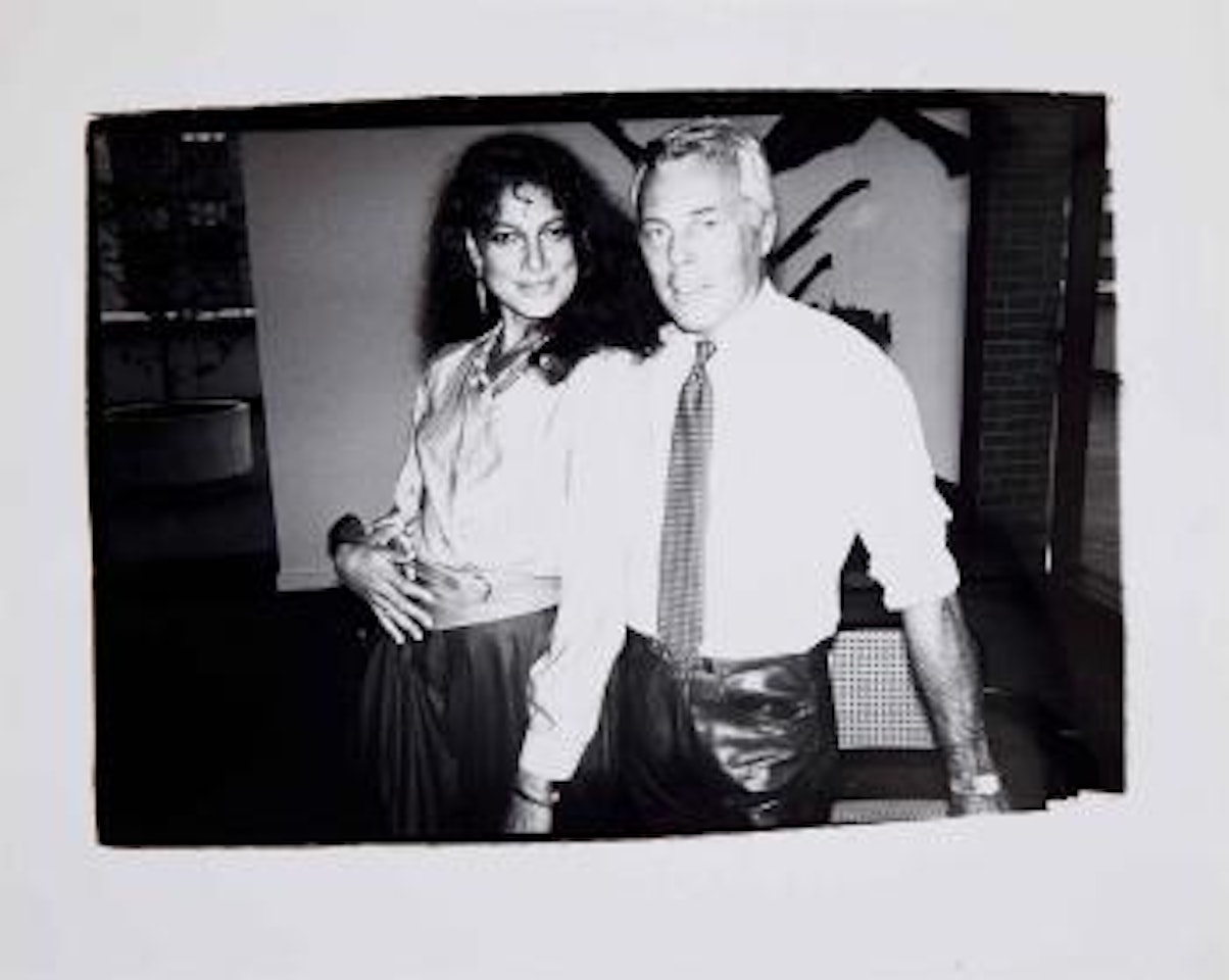 Daniela Morera and Giorgio Armani by Andy Warhol