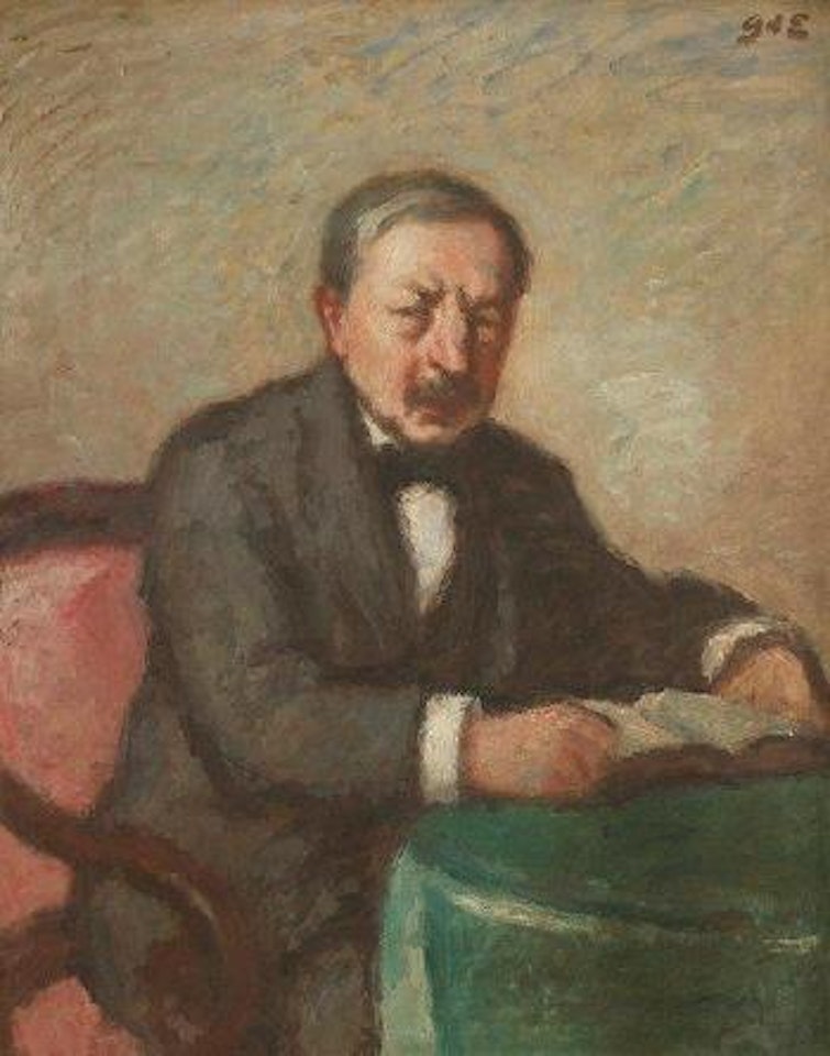 Portrait de Gustave Kahn by Georges d’Espagnat