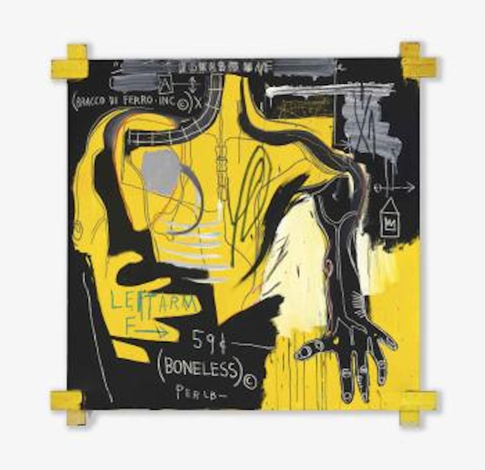 Untitled (Bracco di Ferro) by Jean-Michel Basquiat