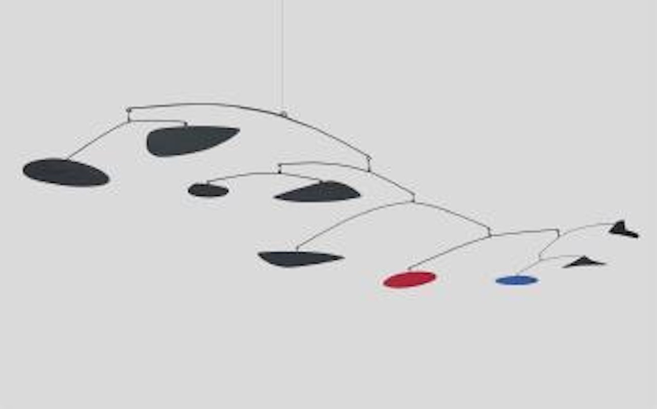 Noir, Rouge, Bleu (Black, Red, Blue) by Alexander Calder