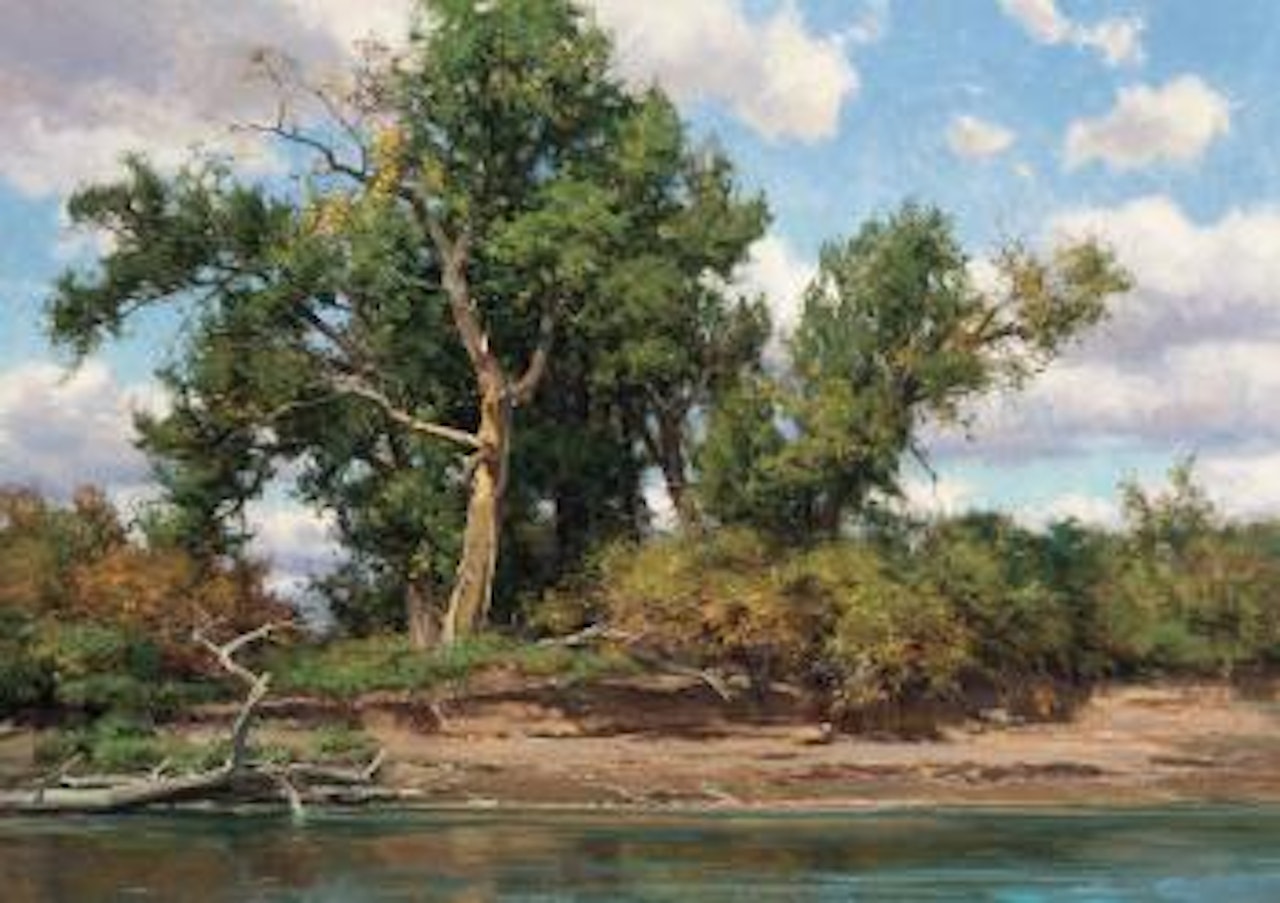 Banks of the Missouri by Clyde Aspevig
