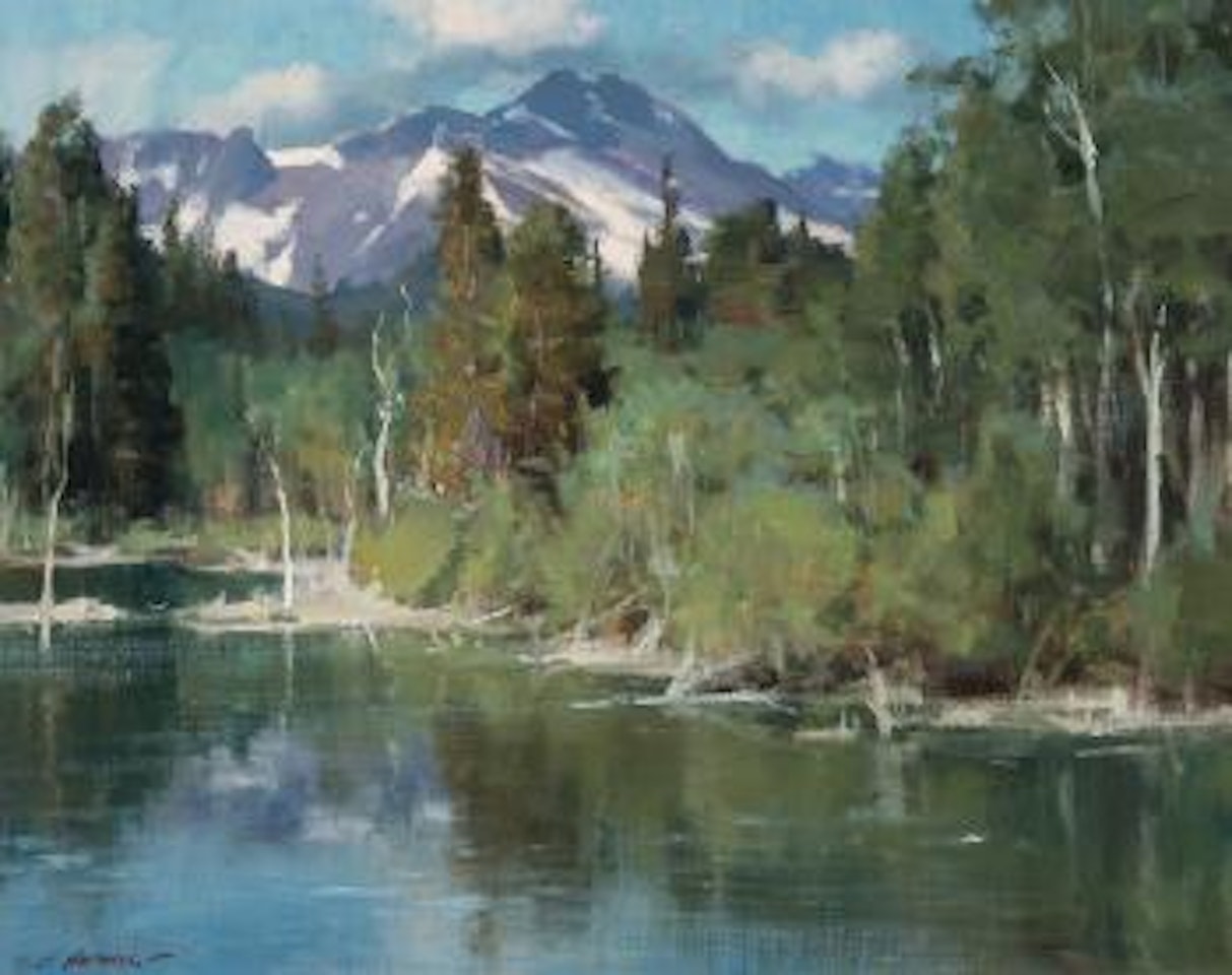 Beaver pond by Clyde Aspevig