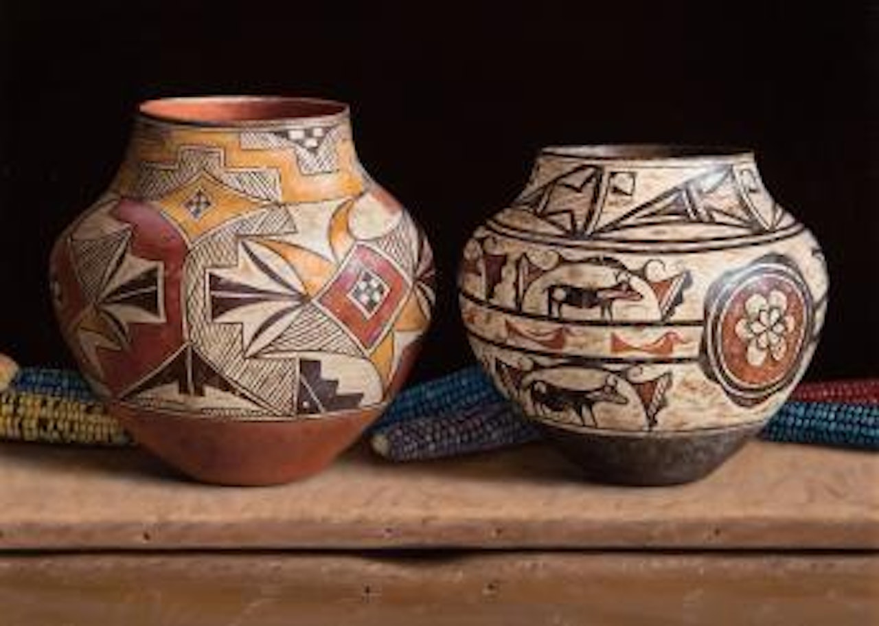 Acoma and Zuni by William Acheff