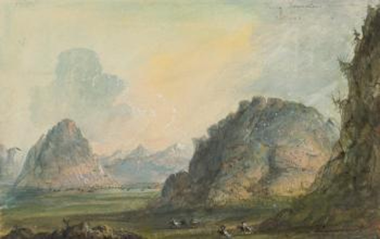 Rocky Formations Near The Nebraska Or Platte River by Alfred Jacob Miller