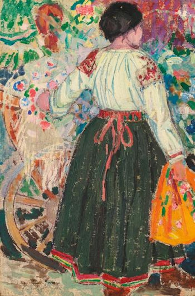 Evelyn In Russian Costume by Leon Gaspard