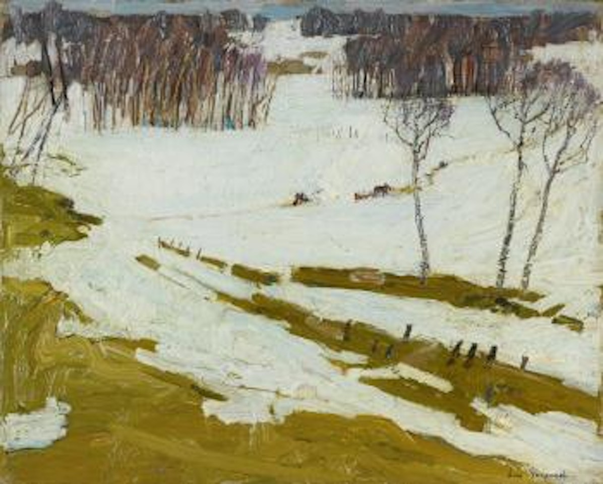 Winter Landscape-Russia by Leon Gaspard