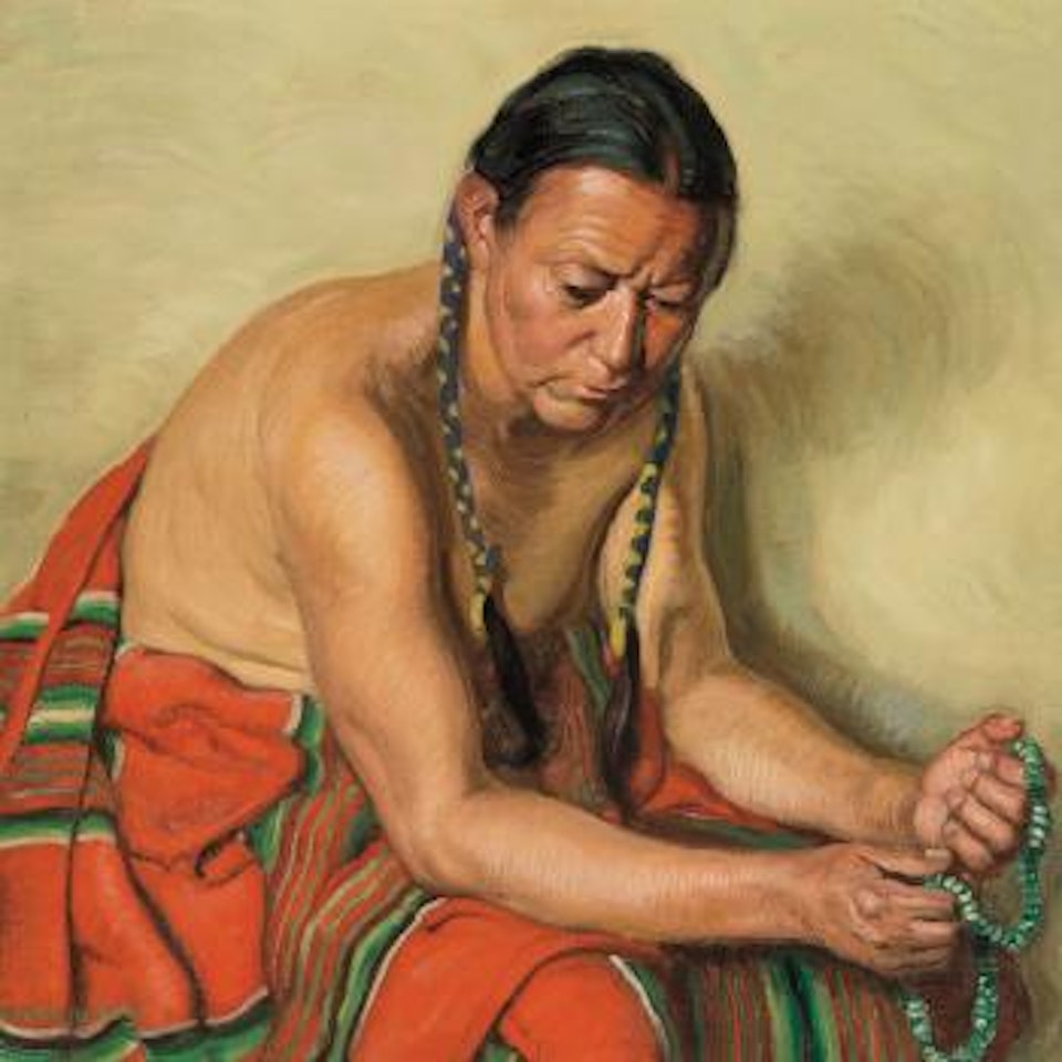 Taos chief by Ernest Martin Hennings