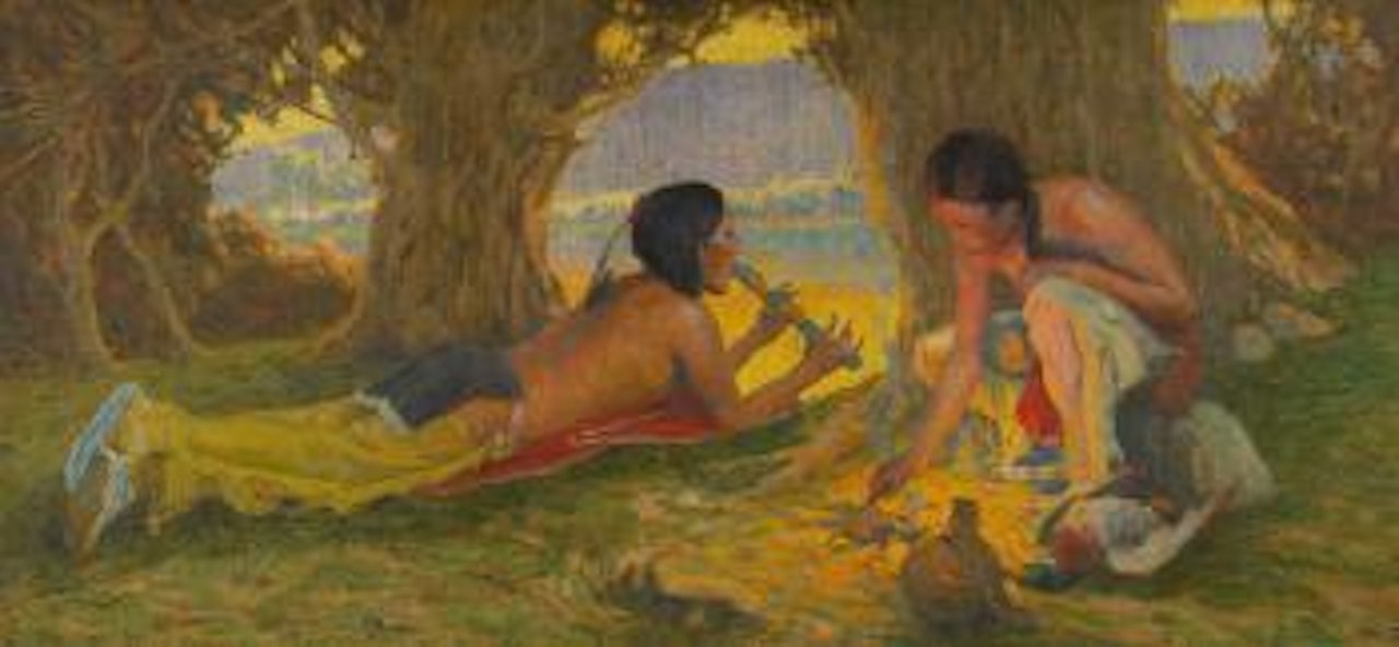 Decorative Panel by E. Irving Couse