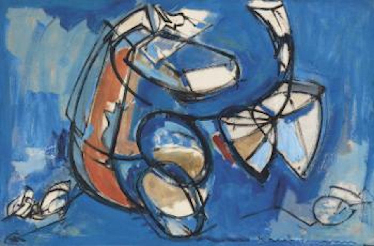 Amphibious Beast by Hans Hofmann