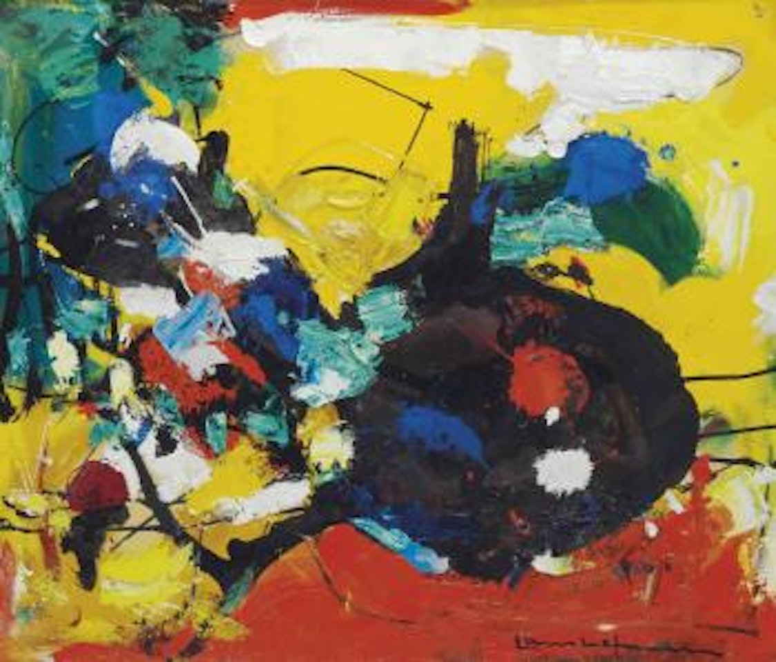 Black Splash by Hans Hofmann
