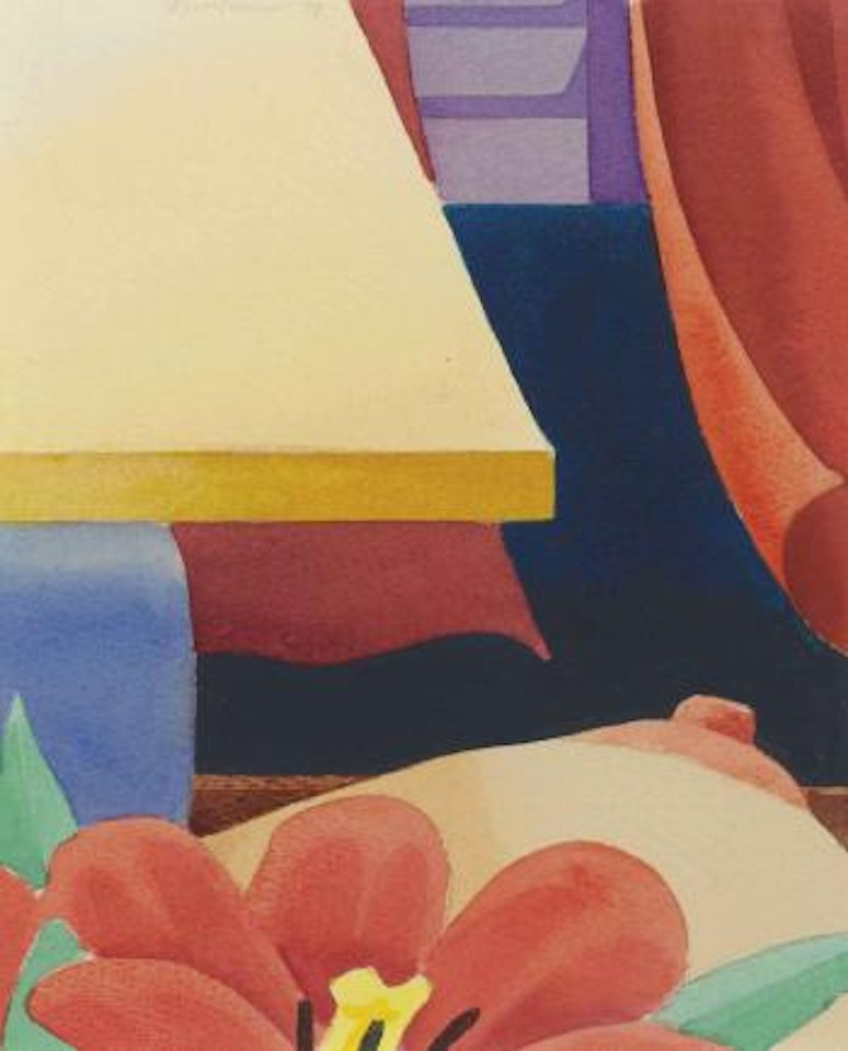 Study for Bedroom Tit with Lamp by Tom Wesselmann