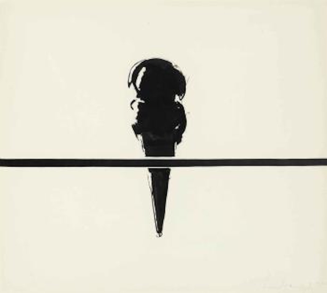 Ice Cream Cone by Wayne Thiebaud