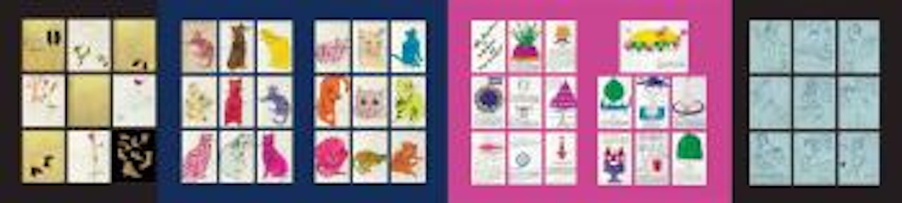 A rare and unusual collection of six complete artist's books from 1953-59 by Andy Warhol