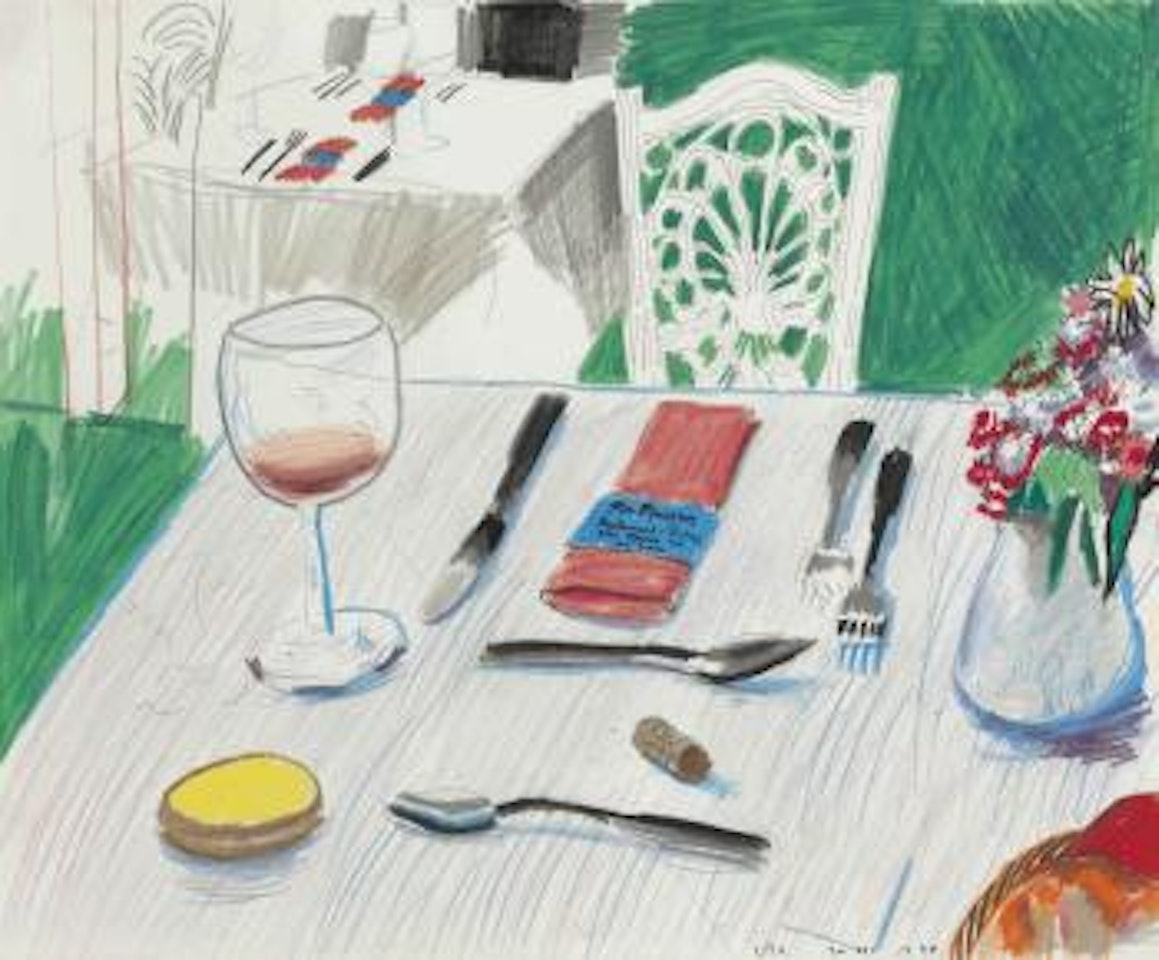 Ma Maison by David Hockney