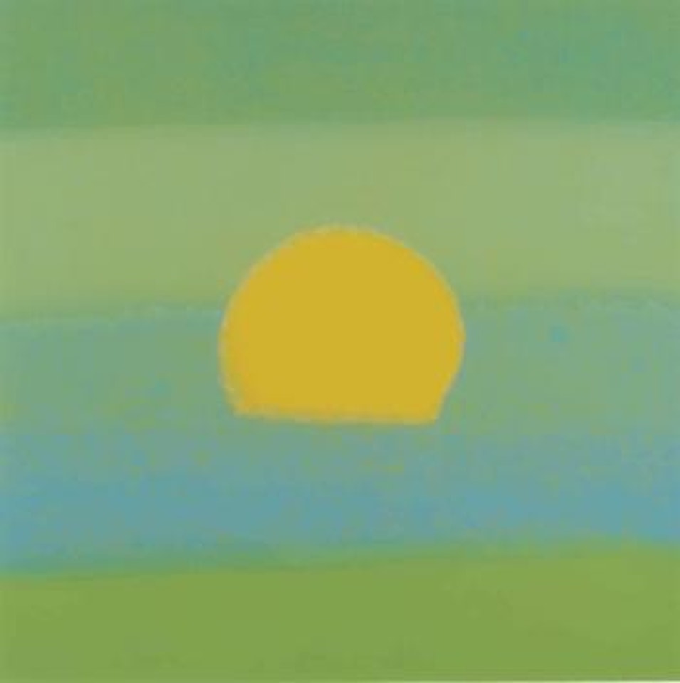 Sunset by Andy Warhol