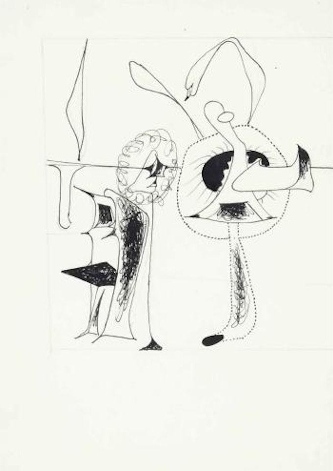 Untitled (Tree of the Cross) by Arshile Gorky