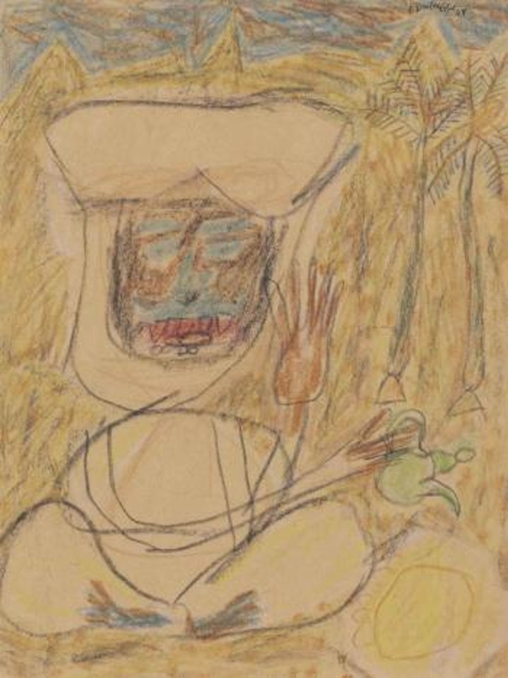 Le verseur de thÃ© by Jean Dubuffet