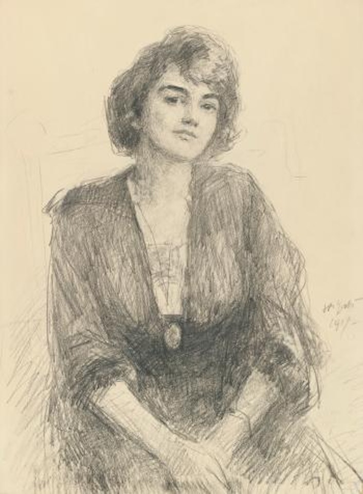 Portraits Of Jeanne Robert Foster by John Butler Yeats