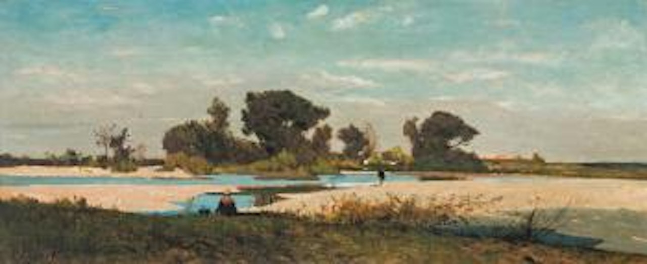 Paysage by Henri Harpignies