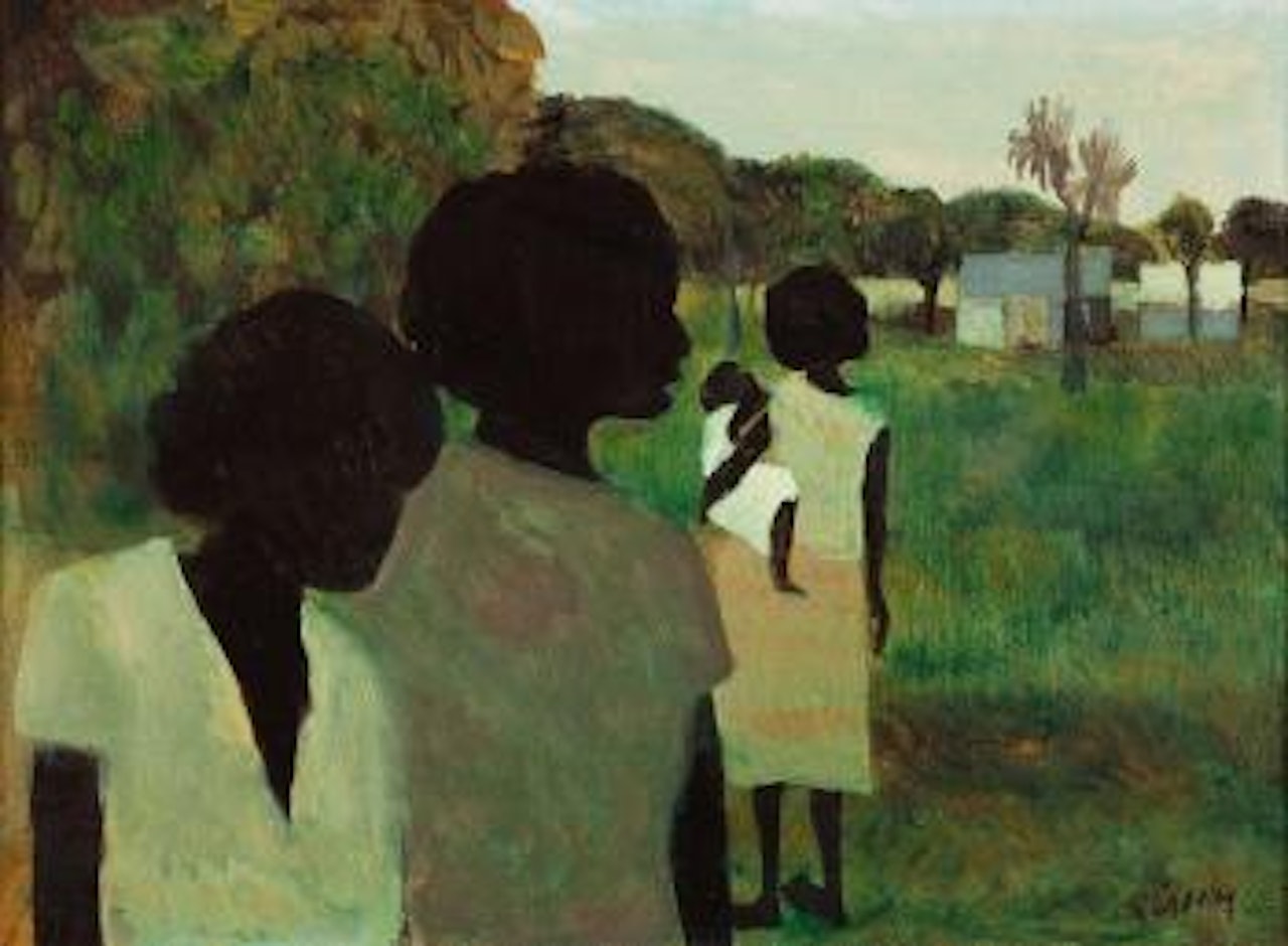 Mission women (study) by Ray Austin Crooke